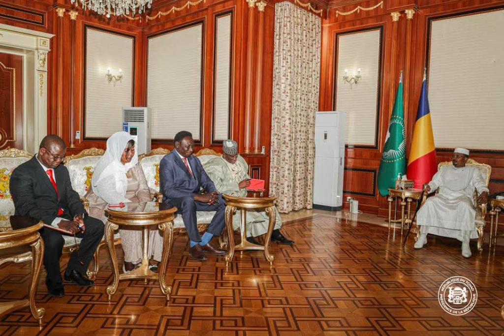 شؤون إنسانية | رئيس الجمهورية يستقبل وفد الصليب الأحمر التشادي ويؤكد دعم الدولة لجهوده الميدانية